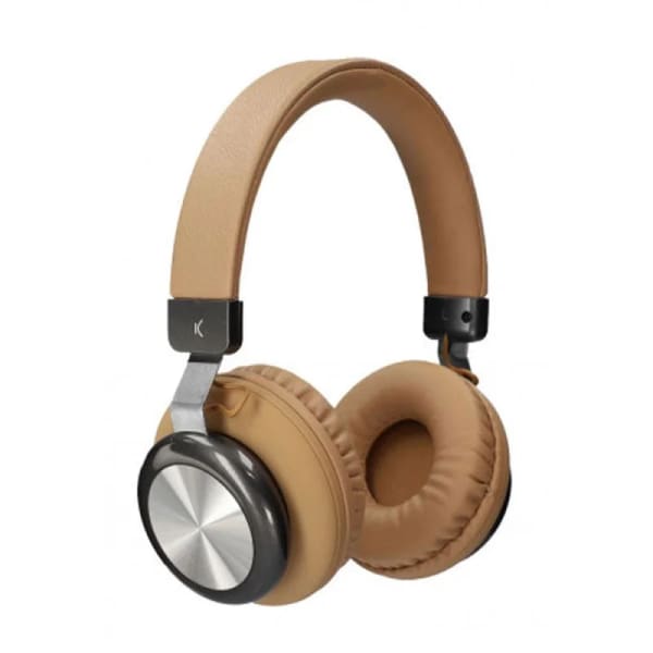 Casque sans fil KSIX Stéréo - Marron Casque sans fil KSIX Stéréo - Marron